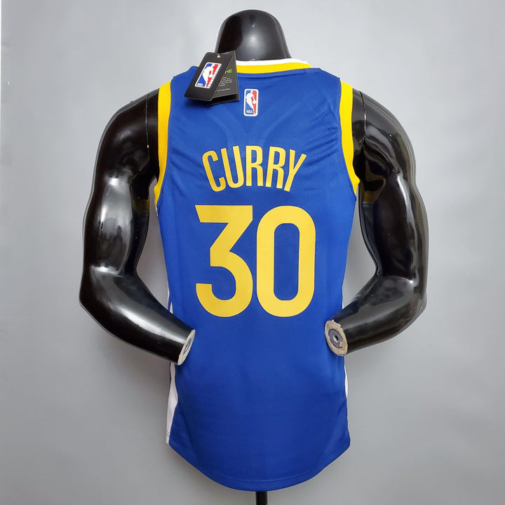 Regata NBA Golden State Warriors - Stephen Curry #30 NCR Blue - ResPeita Sports