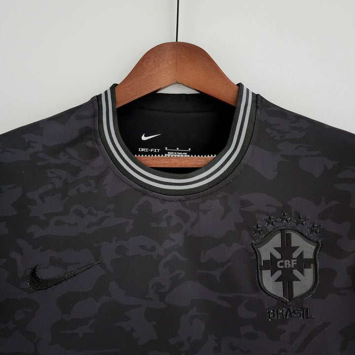 Camisa Seleção Brasil 2022/22 Edição Limitada All Black - ResPeita Sports