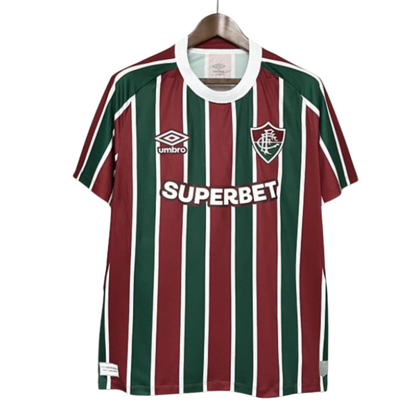 Camisa Fluminense I Home 2025/26 Torcedor Umbro Masculina Tricolor