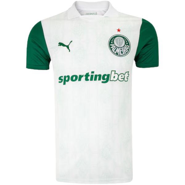 Camisa Palmeiras Puma Torcedor 2025/26 Masculina - Branca