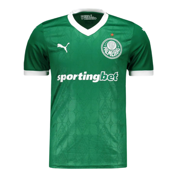 Camisa Palmeiras Puma Torcedor 2025/26 Masculina - Verde