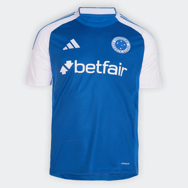 Camisa Cruzeiro I 25/26 - Masculina - Azul e Branca