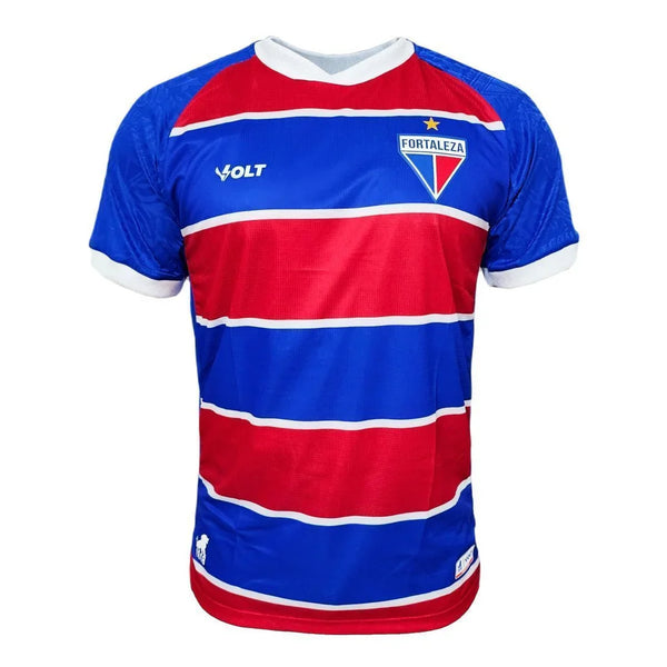 Camisa Fortaleza I 24/25 Torcedor Masculina - Vermelha e Azul