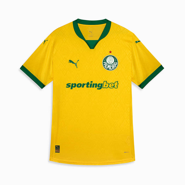 Camisa Palmeiras Torcedor 2025/26 Masculina - Amarela