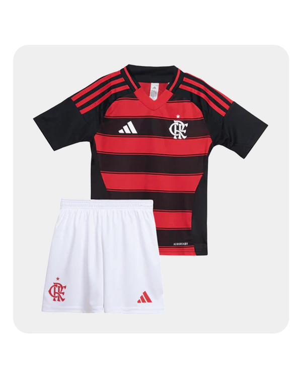 Conjunto Infantil Flamengo 2025/26 - Home