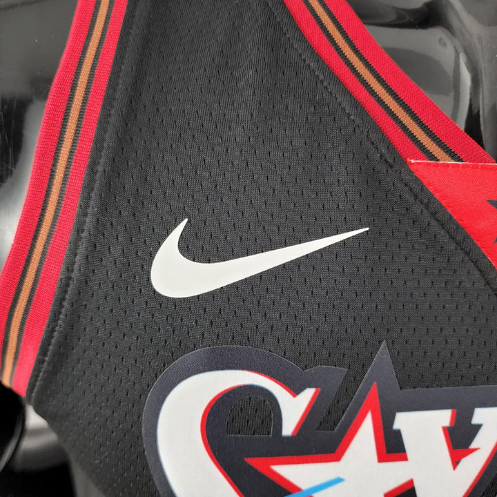 Regata NBA Philadelphia 76ers - Allen Iverson #3 Black Retrô - ResPeita Sports