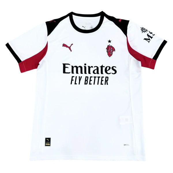 Camisa Milan II Away 2025/26 Puma Torcedor Masculino Branca