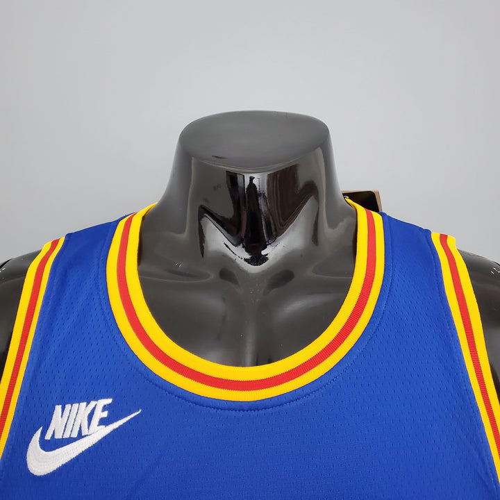 Regata NBA Golden State Warriors - Stephen Curry #30 75th Anniversary Retrô - ResPeita Sports