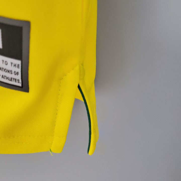 Camisa Retrô Seleção Brasil 1998/98 Home - ResPeita Sports