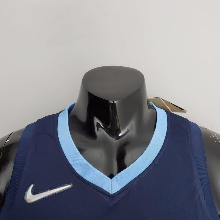 Regata NBA Memphis Grizzlies - Ja Morant #12 Navy Blue - ResPeita Sports